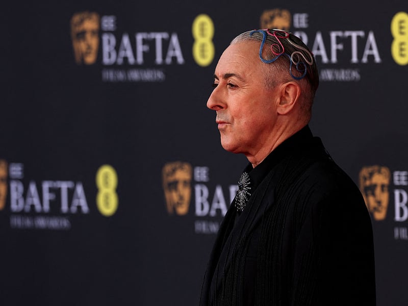 Scottish actor Alan Cumming hosted the BAFTAs for the first time.
