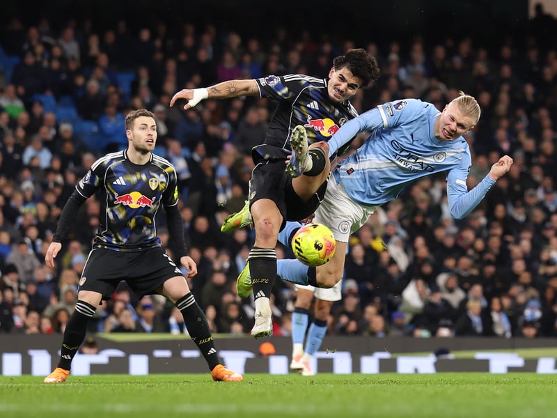 Returned from injury at Villa and settled straight back into it. Another who won't mind getting touch-tight with City's big Norwegian.