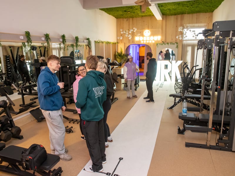 Inside WRK Wellness on Elm Grove.