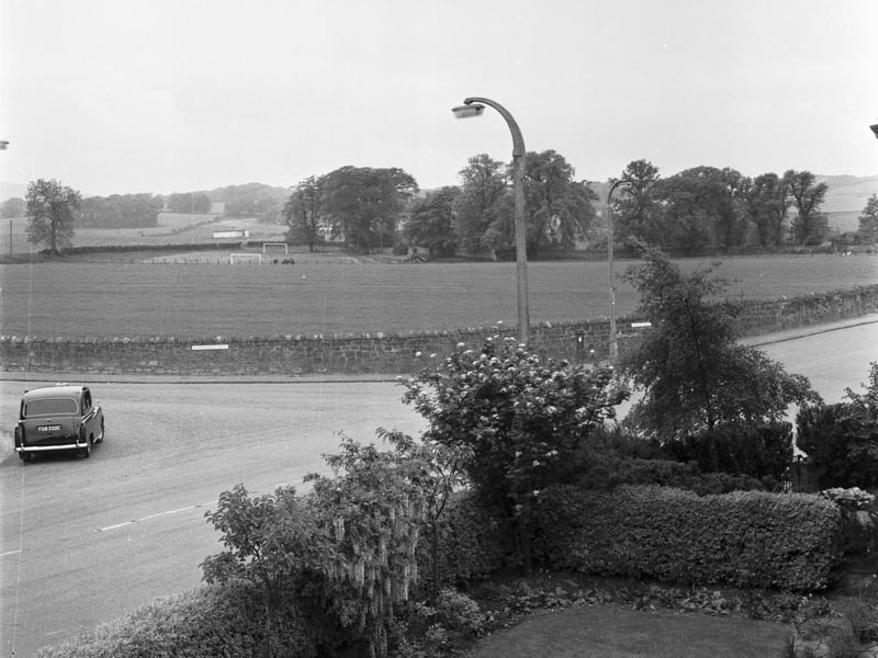 Land on Alnwickhill Road at Liberton, one of the sites proposed for the new Heriot Watt University, in June 1966.