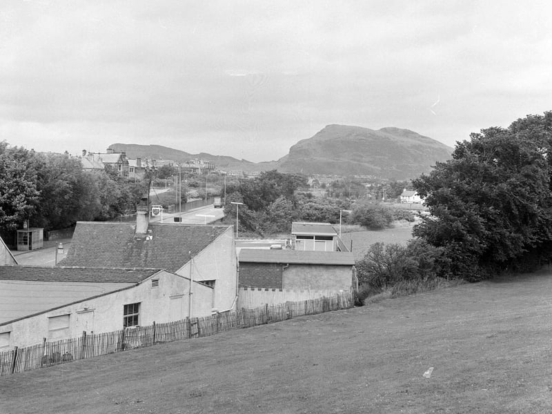 A proposed building site at Nether Liberton in July 1967.