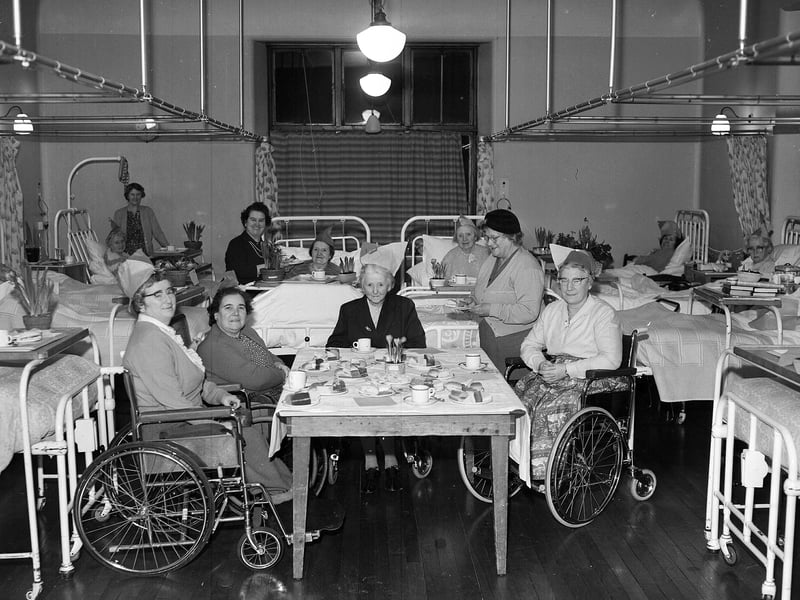 The Liberton Hospital Patients Party in January 1963.