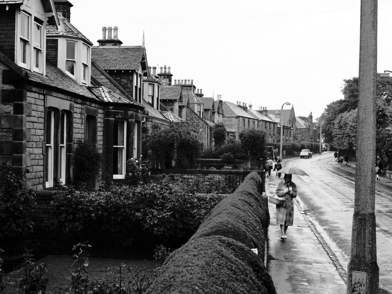 A view of Kirkgate, in Liberton, in September 1965.