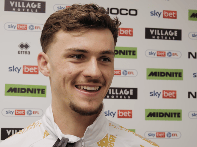 Harrison Burrows scored Sheffield United’s second goal against Sheffield Wednesday.