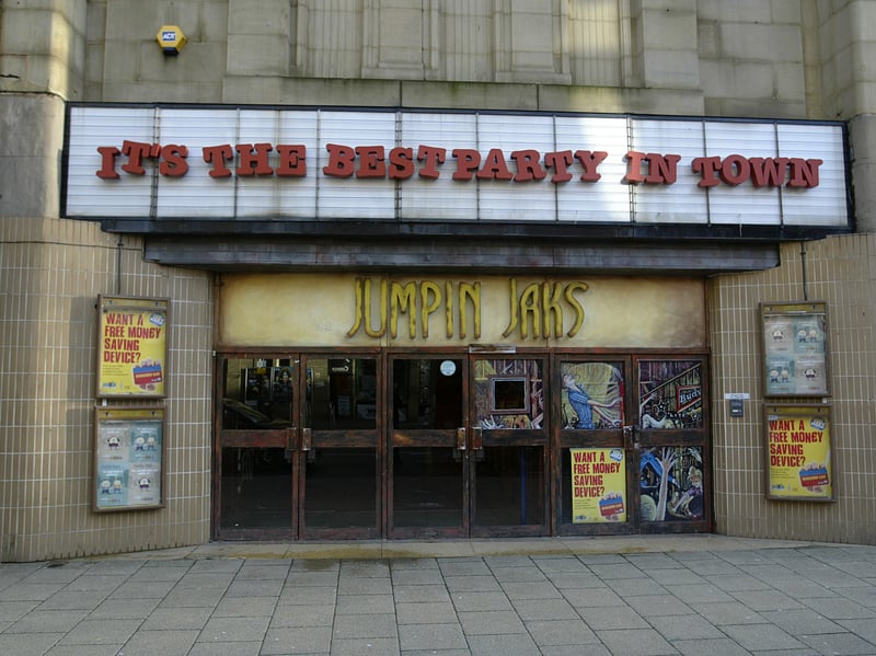 Jumpin Jaks nightclub, Halifax, in 2007