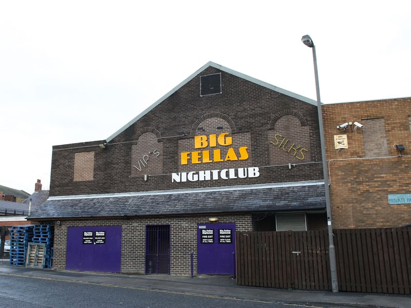 Big Fellas nightclub, Pontefract, in 2009