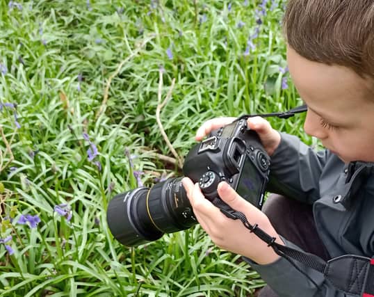 Young photographer Jaxon Head