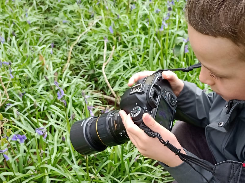 Young photographer Jaxon Head