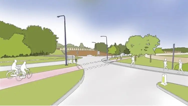 Another £2 million cycle lane route due for completion in early 2027, this one will link Cameron Toll with the BioQuarter in Little France.