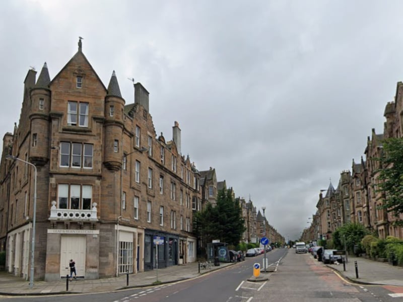 Marchmont was ranked ninth with the average house price being £494,865 and average monthly rent being £1,462.