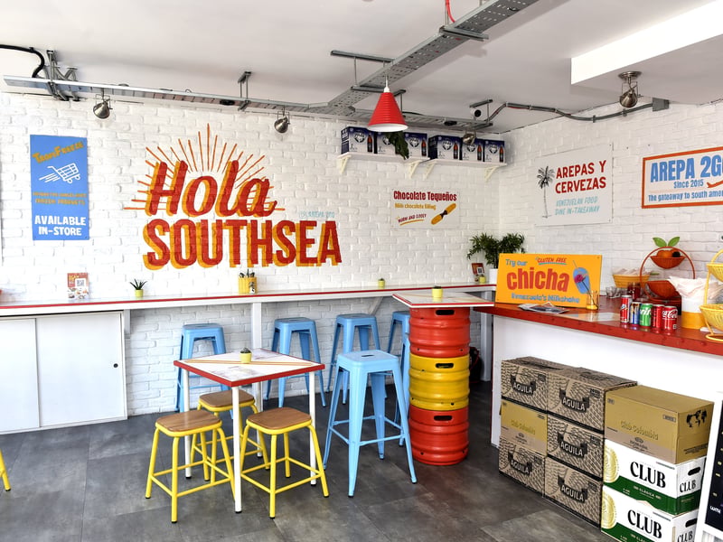 Arepa 2GO in Victoria Road South, Southsea, is celebrating its third birthday in March 2026.


Picture: Sarah Standing ( 240226-9995)