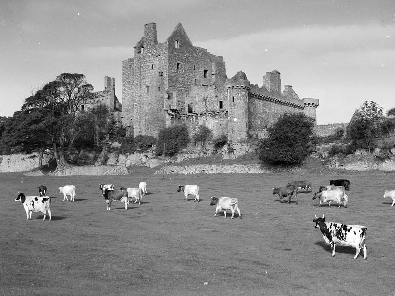 Craigmillar Castle pictured in 1950.