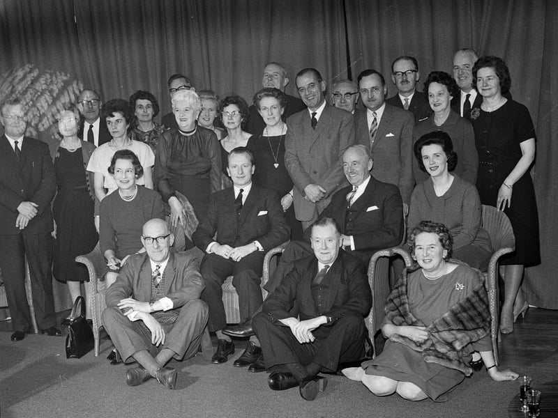 A Craigmillar Golf Club dinner held in the clubhouse in March 1964.