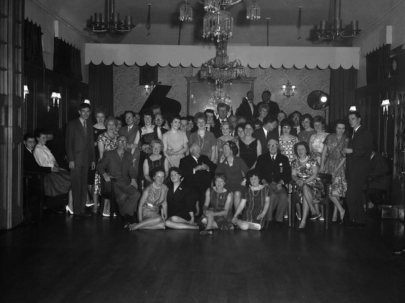 The Craigmillar Lawn Tennis club dance in May 1963.