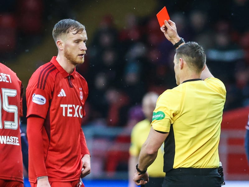 The on loan centre-back returns to the squad after missing the midweek draw with Dundee United due to suspension.