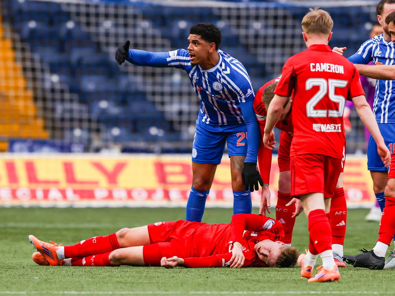 Remains out after suffered a serious head knock in the game against Kilmarnock last month.