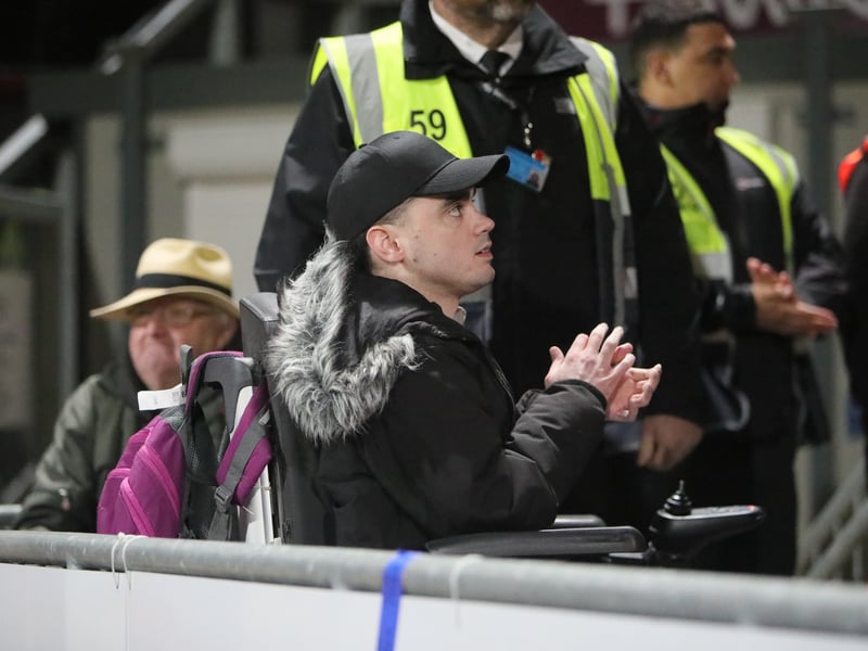 Brilliant picture of Pompey fans on first trip to Wrexham in 40 years.
