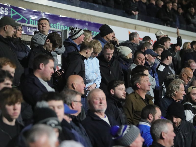 Brilliant picture of Pompey fans on first trip to Wrexham in 40 years.