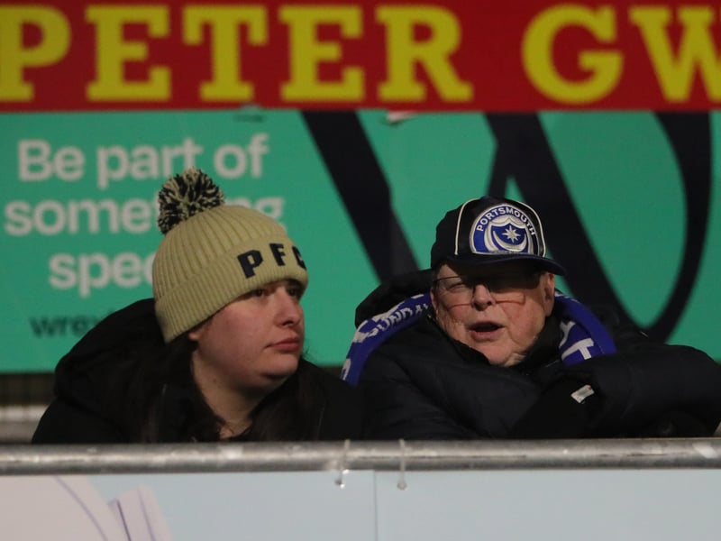 Brilliant picture of Pompey fans on first trip to Wrexham in 40 years.