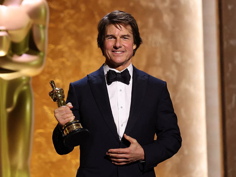 The king of the action blockbuster franchaise, Top Gun and Mission: Impossible star Tom Cruise has been at the top of the acting world for decades. He has an estimated fortune of $600 million - and still does most of his own stunts. 