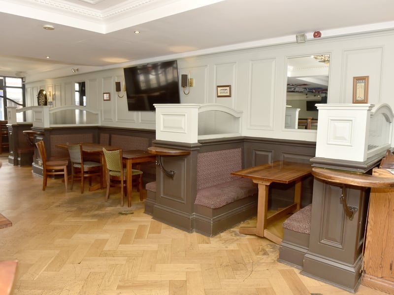 Inside the reopened The Lord Arthur Lee pub in Fareham.