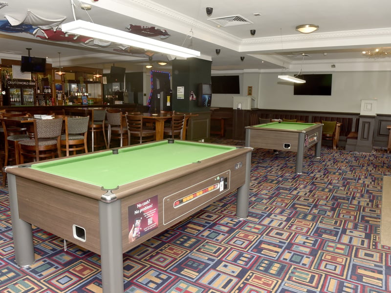 Inside The Lord Arthur Lee pub which reopened on Thursday, February 26.