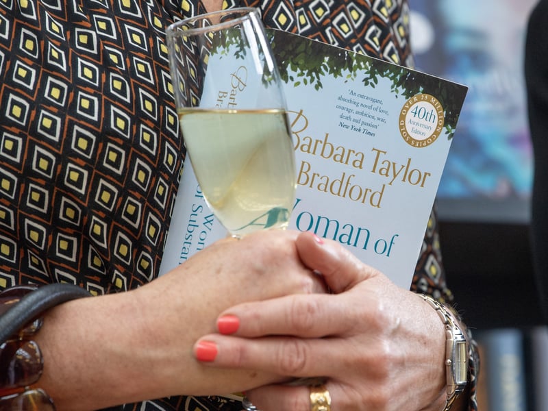The event to celebrate the blue plaque unveiling for Barbara Taylor Bradford was held at Armley Library on Thursday, February 26.