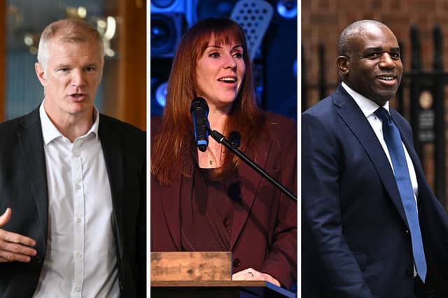 Three of the favourites to take over from Sir Keir Starmer.