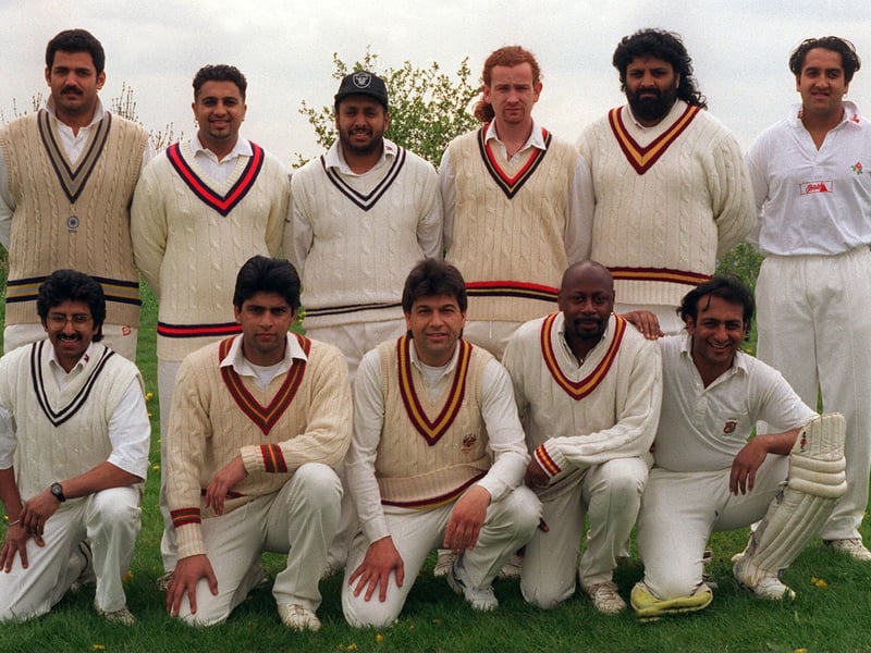 Division 2 side Khalsa CC pictured in May 1996. Back row, from left, are Vivek Razdan, Narinder Singh, Amerjit Matharu, Jon Hodson, Gurdeep Singh Ryatt and Gurdev Singh. Front row, from left, are Manjit Matharu, Nadeem Hanif, Mohammed Seraj, Everton Wattley and Mahesh Patel.
