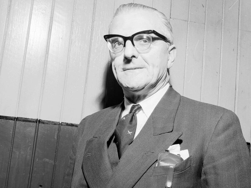 Councillor Alex Sutherland - the re-adopted Labour candidate for Craigentinny - pictured in December 1962.