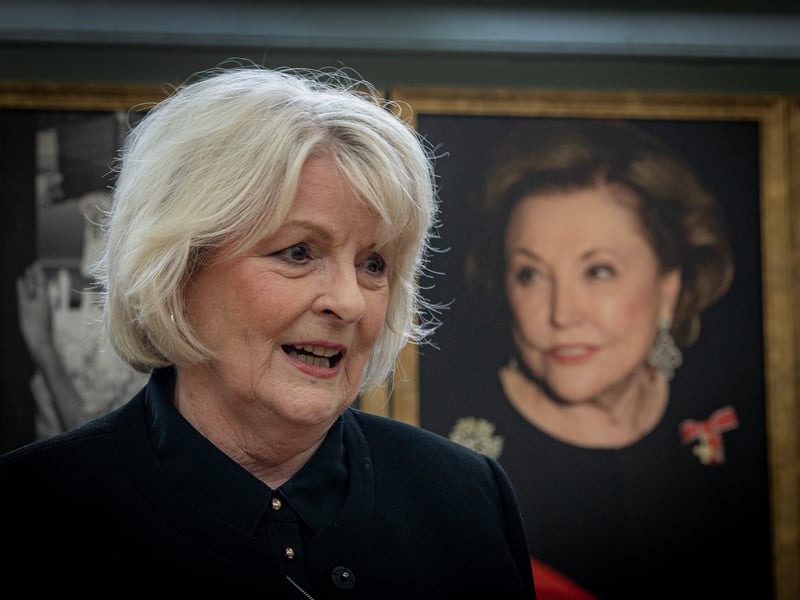 Speeches were read out from a number of guests, including award-winning actress Brenda Blethyn OBE, who will play Emma Harte in an upcoming Channel 4-produced series of Taylor Bradford's mega-hit and debut novel, 'A Woman Of Substance'.