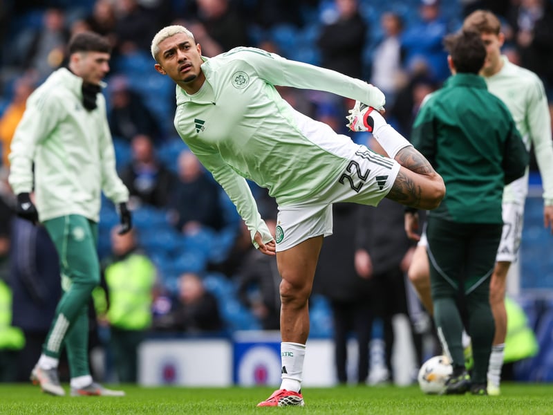A horror of an Old Firm debut. An early reducer on Moore was left unchecked, and he lost the ball too easily in the lead up to the opening goal. What he was trying to achieve with the second is anyone's guess.