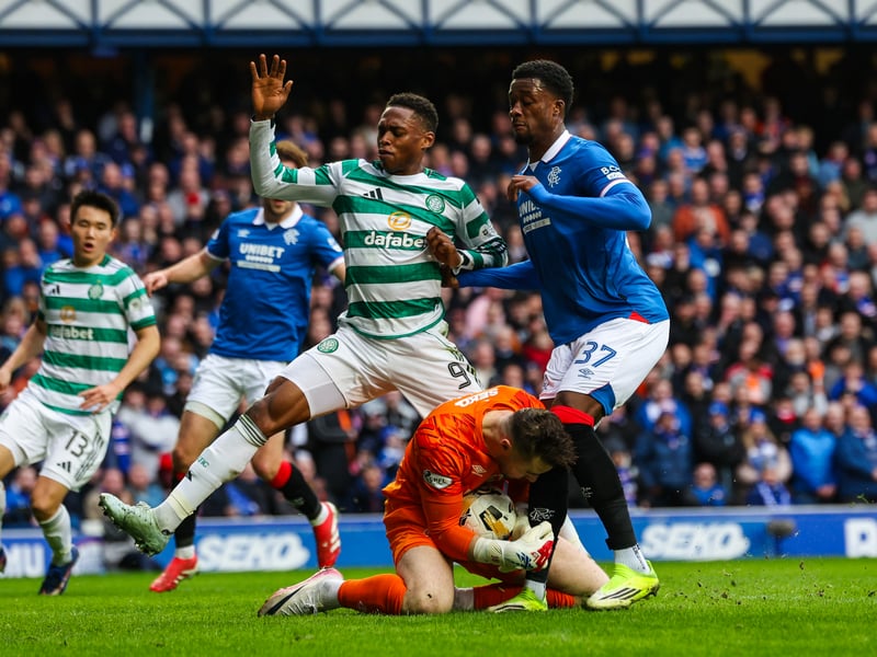 Went close with a header just before the break. Was asked questions by the visitors in the second-half as Celtic came into the game more, but stood tall.