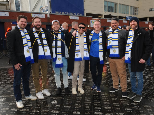 Leeds United v Manchester City Elland Road Premier League sat 28-02-2026 pic Steve RidingLeeds United supporters who all travelled from various cities of America