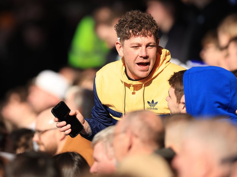 Brilliant pictures of Pompey fans backing side against Hull City.