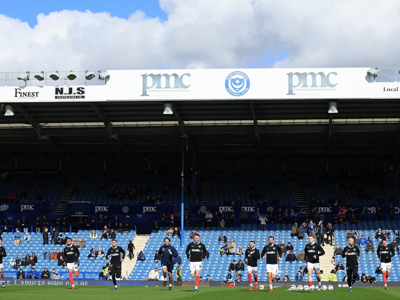 Brilliant pictures of Pompey fans backing side against Hull City.