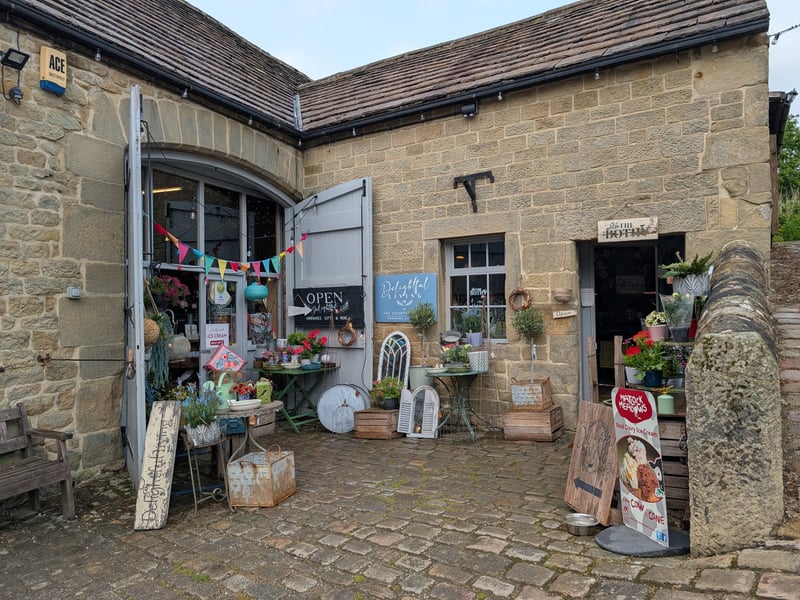 Delightful Living is a store overlooking Eyam Courtyard that is a haven, perhaps akin to Aladdin's Cave packed with pretty homewares, gifts and more.