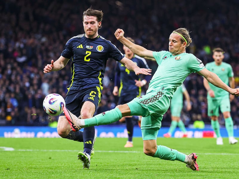 Currently the third choice right-back for Celtic, he has fallen behind both Julian Araujo and Colby Donovan in the pecking order in recent months at Parkhead. He hasn't started a game since the defeat to Rangers in early January, meaning Steve Clarke could opt to leave him out in favour of someone who is playing more regularly.