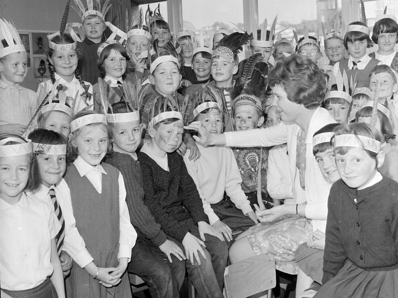 A concert at Currie Secondary School in June 1965.