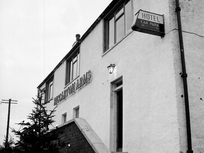 Currie's Riccarton Arms in December 1962.