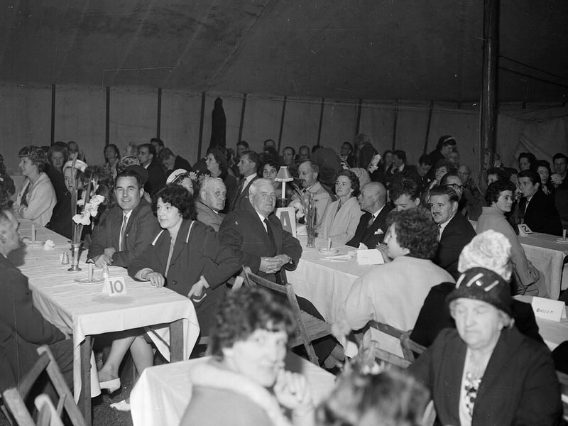 A Christian Stewardship Dinner at Currie in October 1963.
