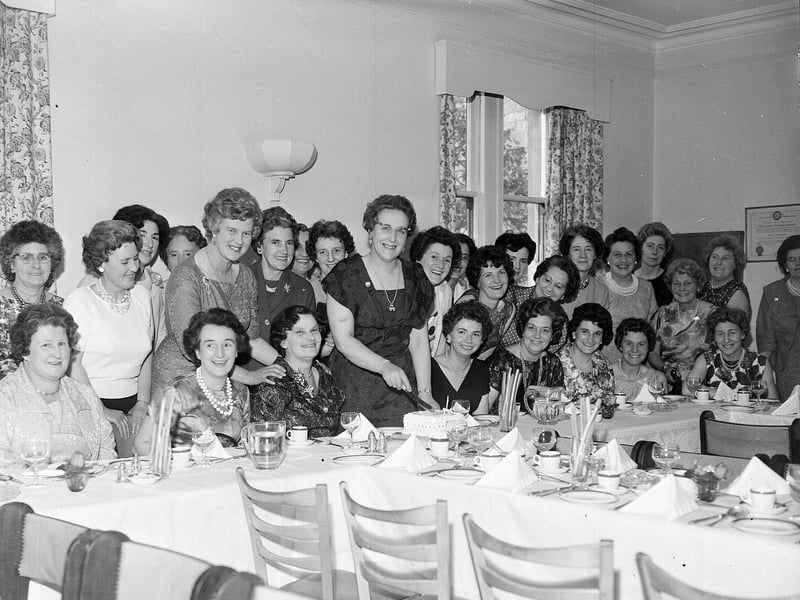 Currie Townswomens Guild's First Anniversary party in May 1963.