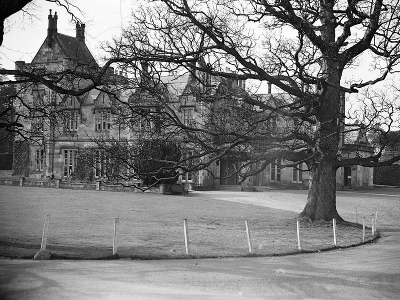 Riccarton House in Currie in March 1958.