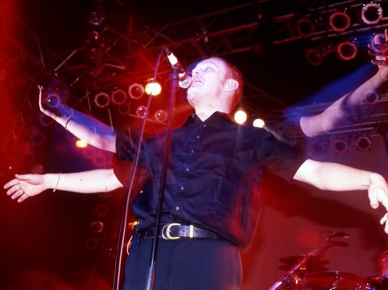 Pictured performing in 1998, British rock band Gene will play Glasgow’s Barrowland Ballroom on Friday, March 6. 
