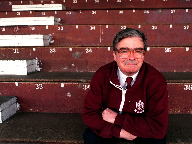 This is Cyril Gaunt who was set to watch his 200th consecutive match at at Morley RFC.