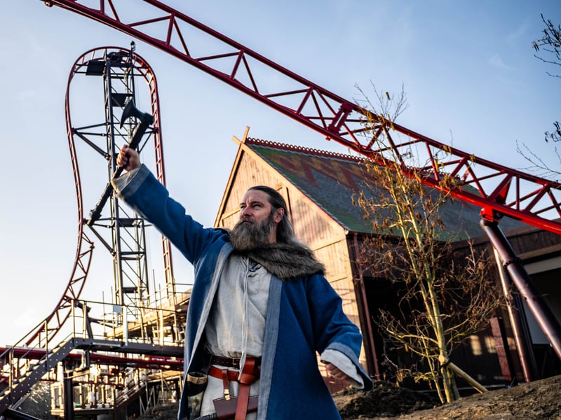 Paultons Park’s first inverting rollercoaster Drakon