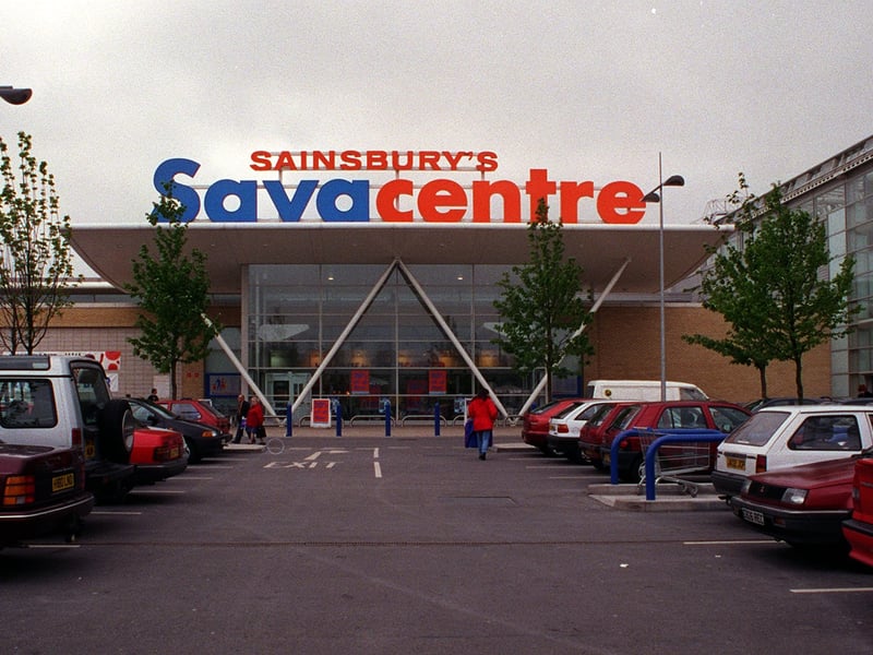 Sainsbury's Savacentre at the White Rose Shopping Centre.