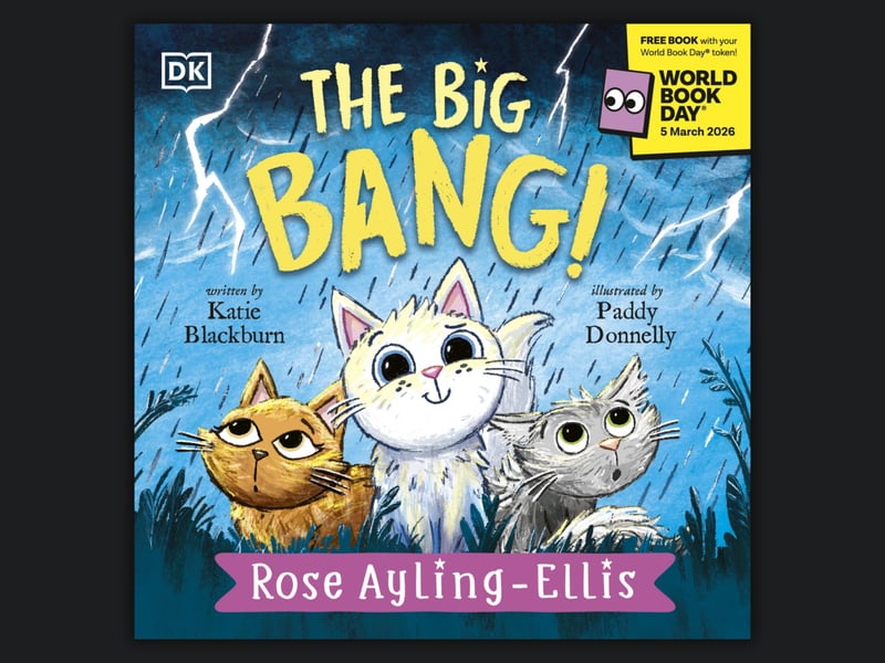By English actress and presenter Rose Ayling-Ellis and written in collaboration with Katie Blackburn with illustration by Paddy Donnelly The Big Bang, published by DK, is the second beginner friendly book included with this year’s Book Tokens. Ayling-Ellis, who became the first deaf presenter of live sport and children’s author Blackburn, this book follows friends Halo and Rocky who must search for their friend Casper.