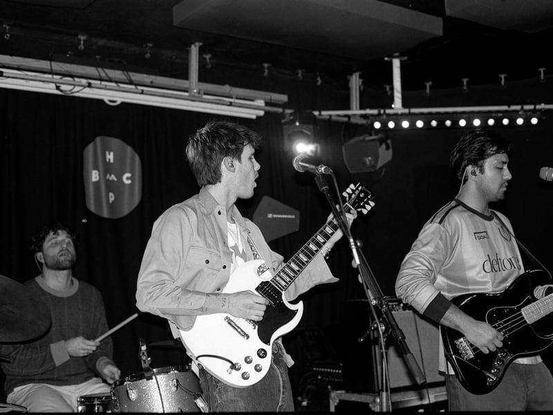Cruz Beckham and the Breakers performed at the Hyde Park Book Club in Leeds on Sunday evening.