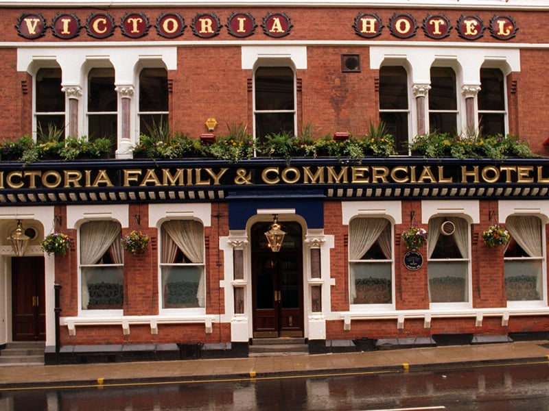 The Victoria Family & Commercial Hotel on Great George Street pictured in May 1997 after a refurbishment. 